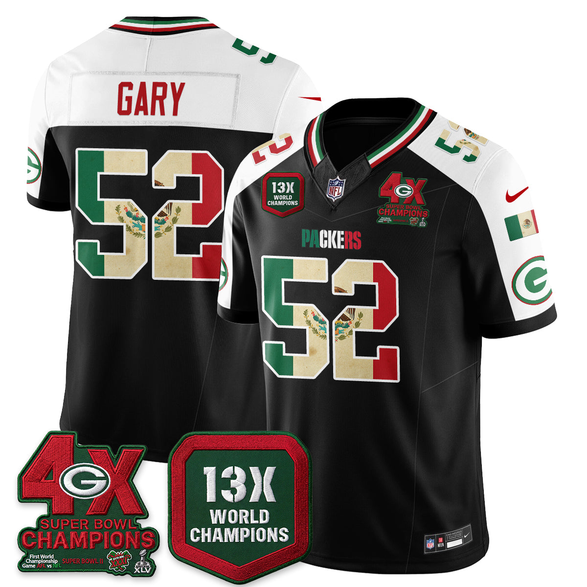 GB Mexico Edition Vapor Jersey - Stitched