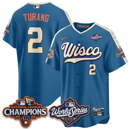 MIL 2026 NL Champions City Connect Vapor Jersey - Stitched