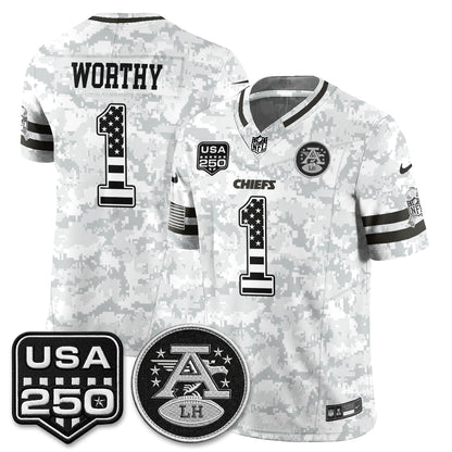 KC 2026 Salute to Service Vapor Jersey - Stitched