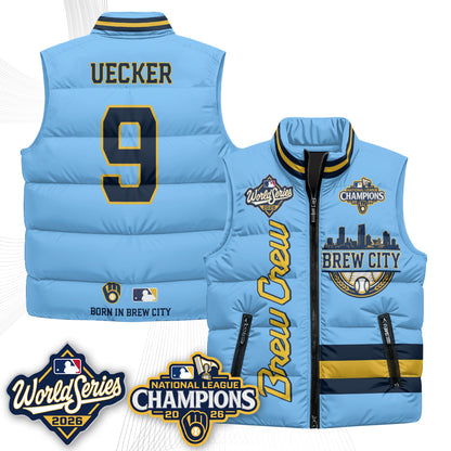 MIL 2026 NL Champions Puffer Vest - Printed