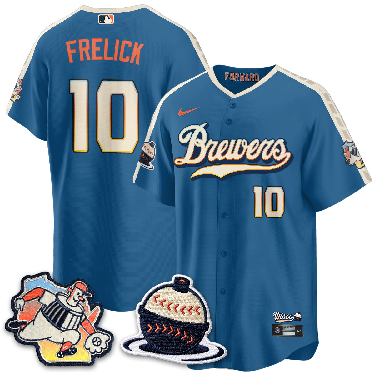 MIL 2026 Brewers City Connect Vapor Limited Jersey - All Stitched