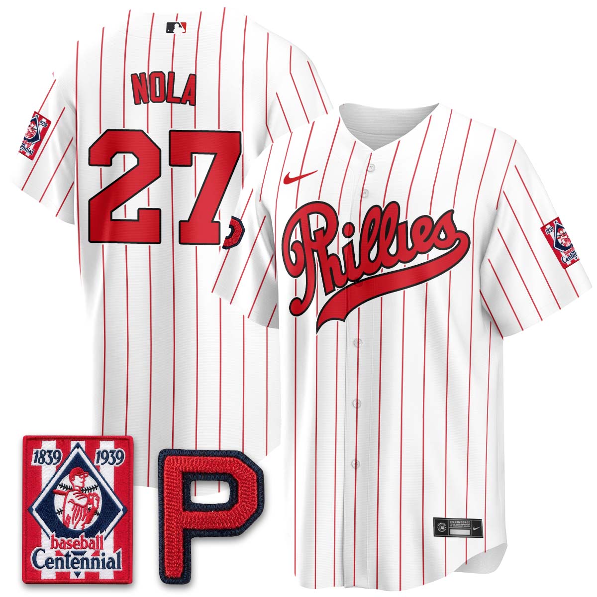 Philadelphia Phillies 2026 Field of Dreams Stadium Vapor Jersey - Stitched