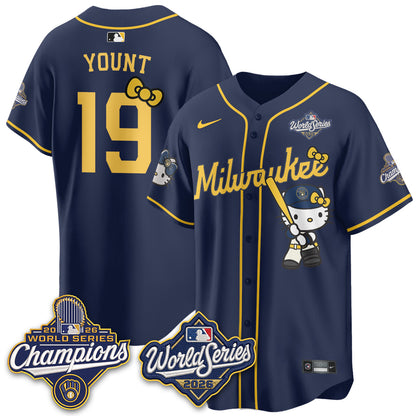 MIL 2026 WS Champions x Meow KT Vapor Jersey - Stitched