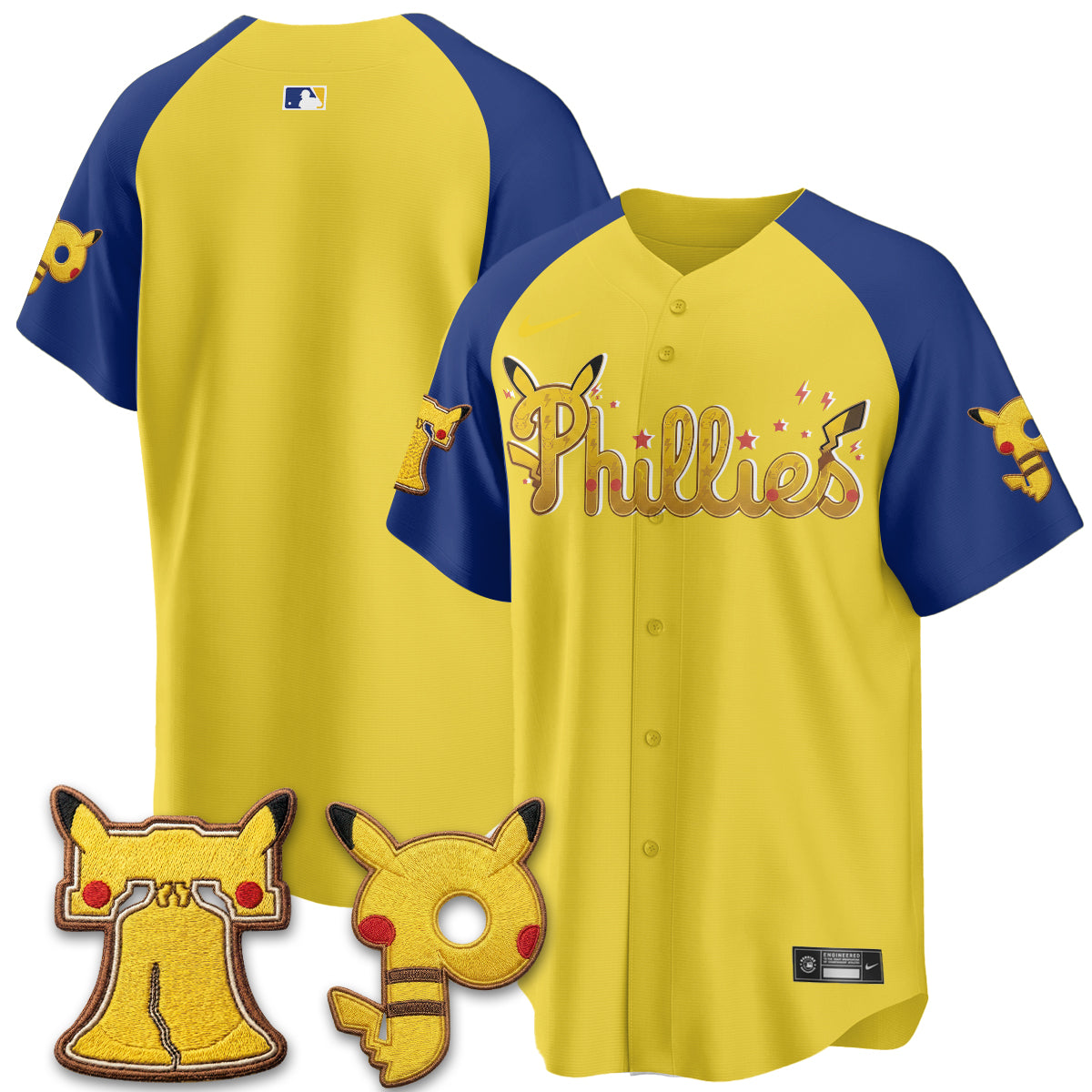 Philadelphia Phillies x PKM Edition Vapor Limited Jersey - Stitched