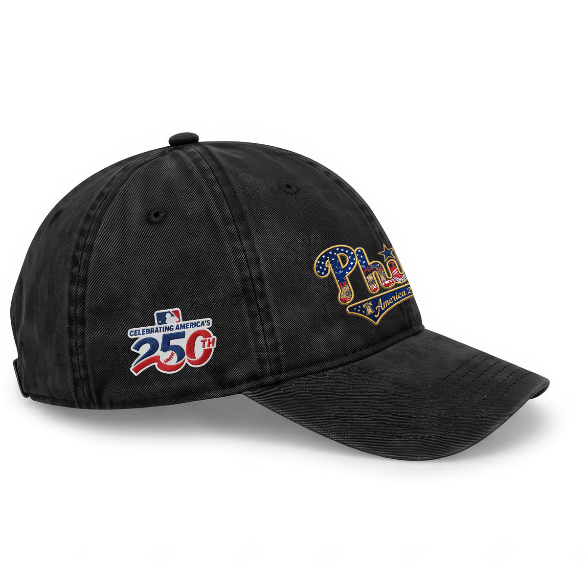 PHI 2026 Independence Day Wash Hat V2- Embroidered