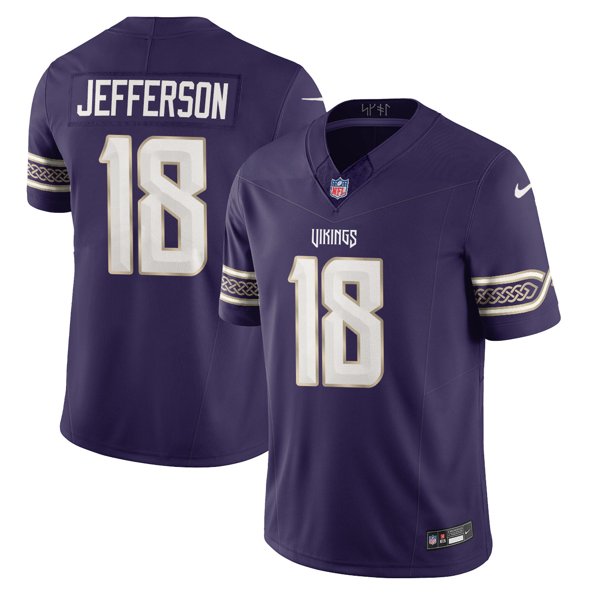 Minnesota Vikings 2026 "Rivalries" Edition Vapor Jersey - Stitched