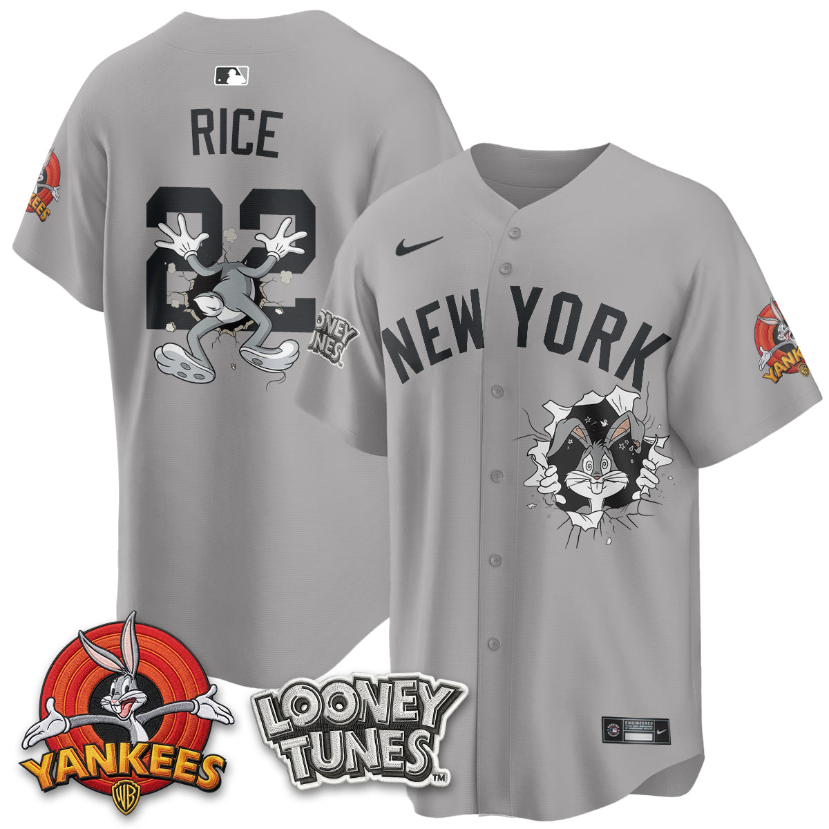 New York Yankees x Bunny Vapor Limited Jersey V3- Printed
