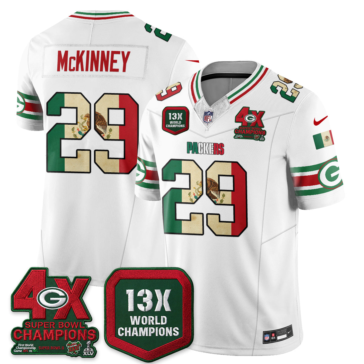 GB Mexico Edition Vapor Jersey - Stitched