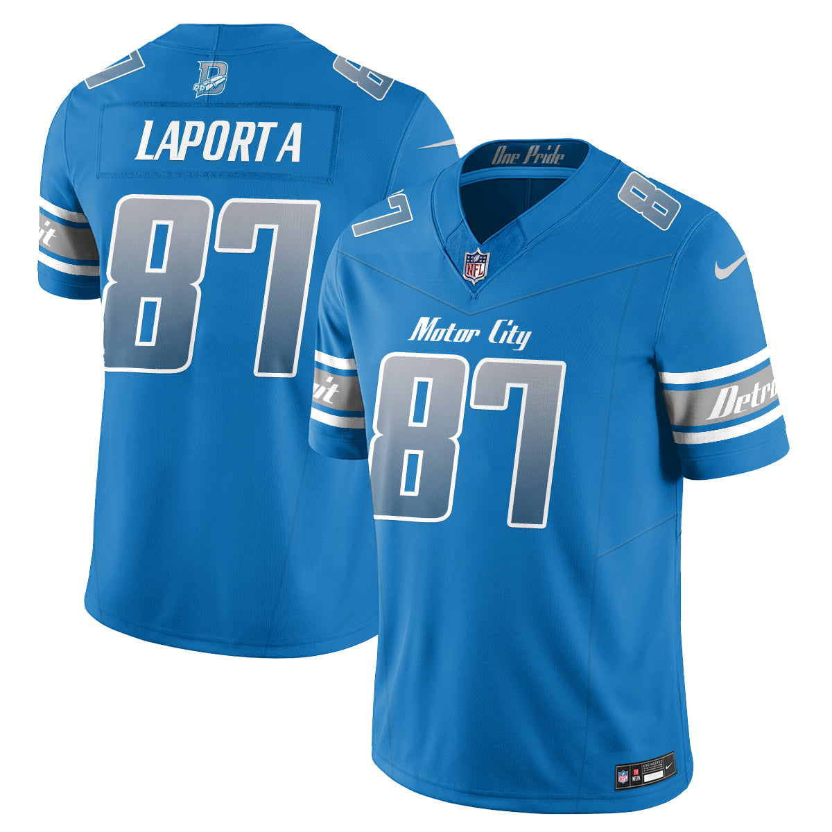 DET Fangear Edition Vapor Jersey - Stitched