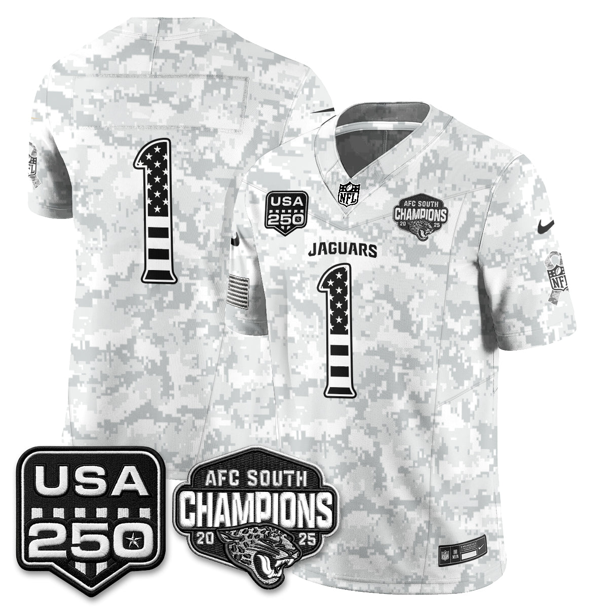 JAX 2026 Salute to Service Vapor Jersey - Stitched