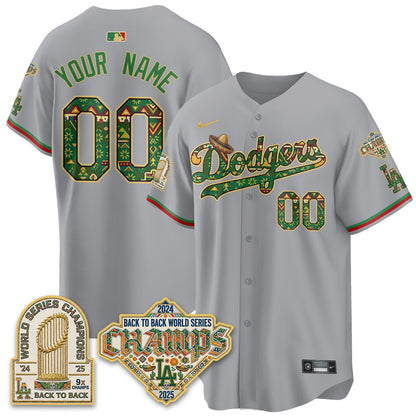 LAD x Mexican Heritage 2026 Limited Vapor Custom Jersey - All Stitched