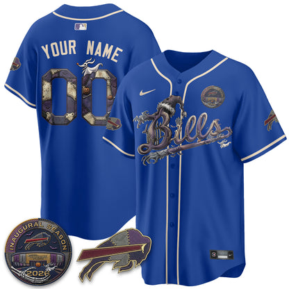 BUF 2026 Nightmare Edition Vapor Custom Baseball Jersey - Stitched