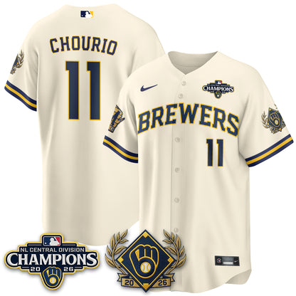 MIL 2026 NL Division Champs Vapor Jersey - Stitched