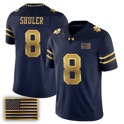 Notre Dame Fighting Irish 2026 Shamrock Series Football Vapor Jersey - Stitched