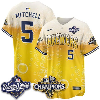 MIL "Pitcher & Pint" 2026 NL Champions Vapor Jersey - Stitched