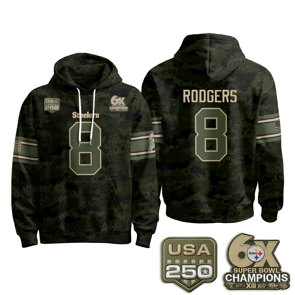 PIT 2026 Salute To Service Edition Pullover Hoodie - Printed