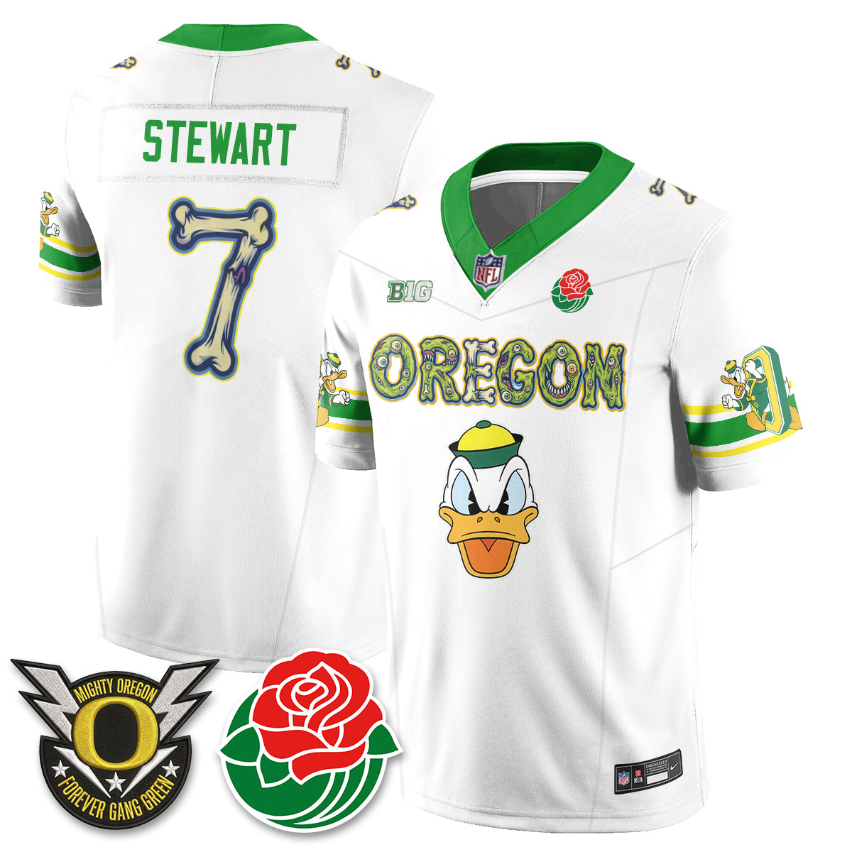 ORE Zombie Halloween Vapor Limited Jersey - Stitched