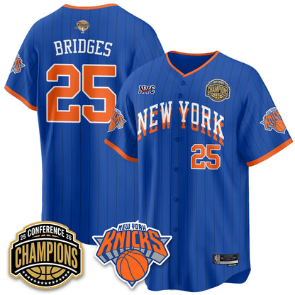 New York Knicks 2026 NBA Finals Vapor City Edition Jersey V2- Stitched