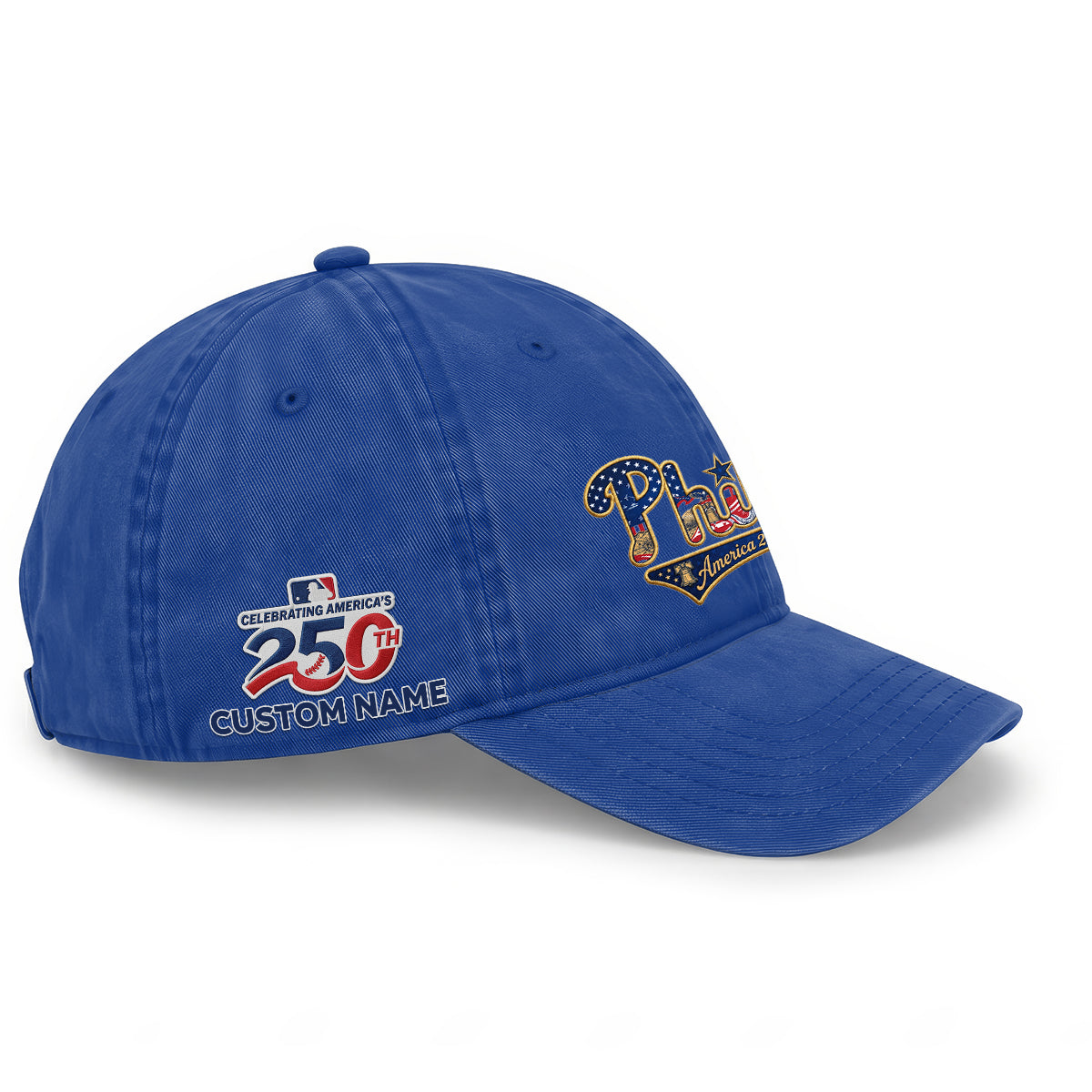 PHI 2026 Independence Day Custom Wash Hat V2- Embroidered