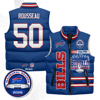 BUF "Mafia" Edition Puffer Vest - Printed