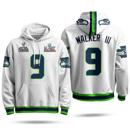 Seattle Seahawks S.Bowl Champs Hoodie - Stitched