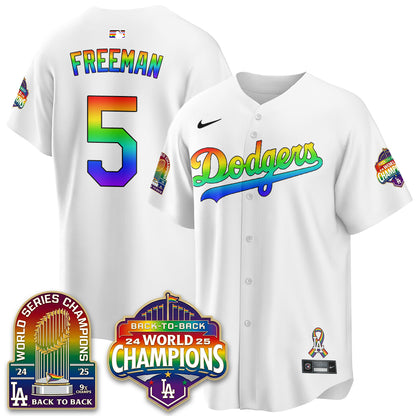 LAD Happy Pride Month Vapor Jersey - Stitched