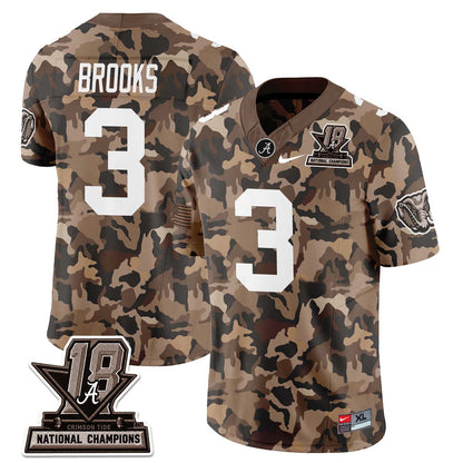 Alabama Crimson Tide 2026 Military Appreciation Vapor Jersey - Stitched