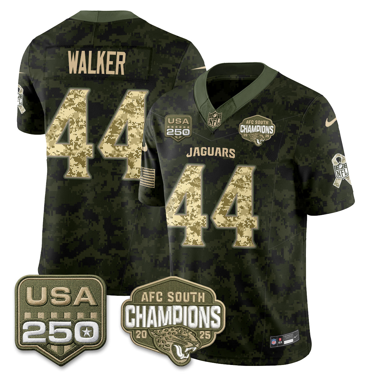 JAX 2026 Salute to Service Vapor Jersey - Stitched