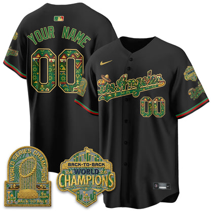 LAD x Mexican Heritage “Let’s Fiesta!” 2026 Limited Vapor Custom Jersey - All Stitched