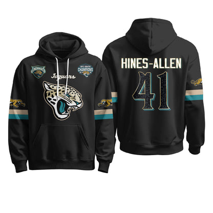 Jacksonville Jaguars 2026 Rivalries Fleece Hoodie - Printed