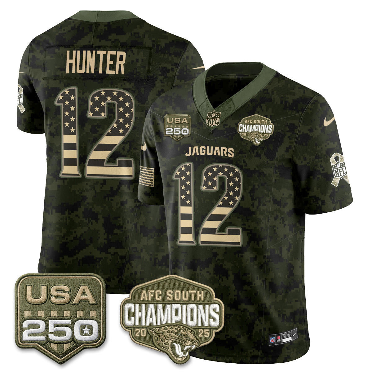 JAX 2026 Salute to Service Vapor Jersey - Stitched