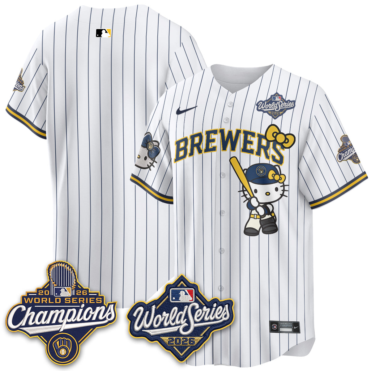 MIL 2026 WS Champions x Meow KT Vapor Jersey - Stitched