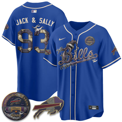 BUF 2026 Nightmare Edition Vapor Baseball Jersey - Stitched