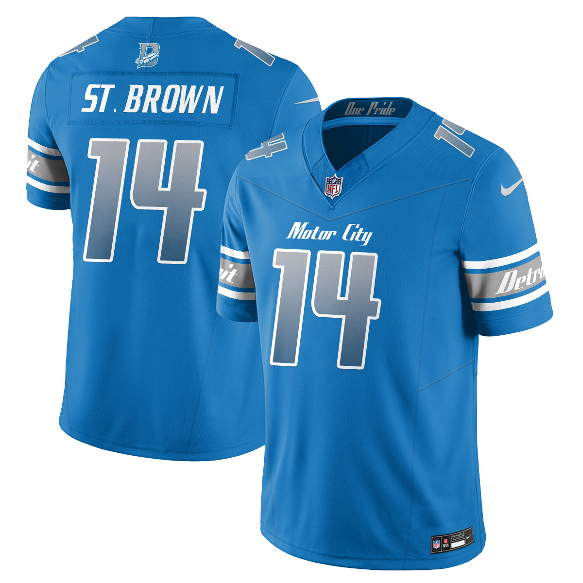 DET Fangear Edition Vapor Jersey - Stitched