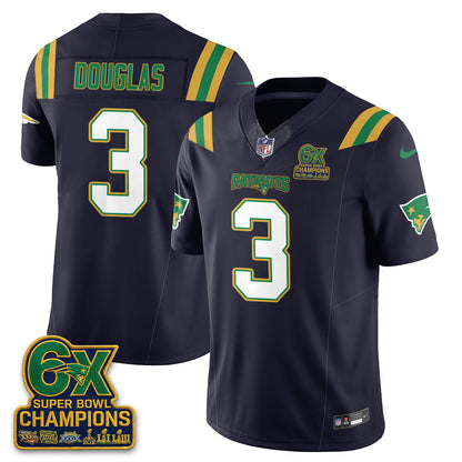 New England Patriots Irish Edition Vapor Jersey - Stitched
