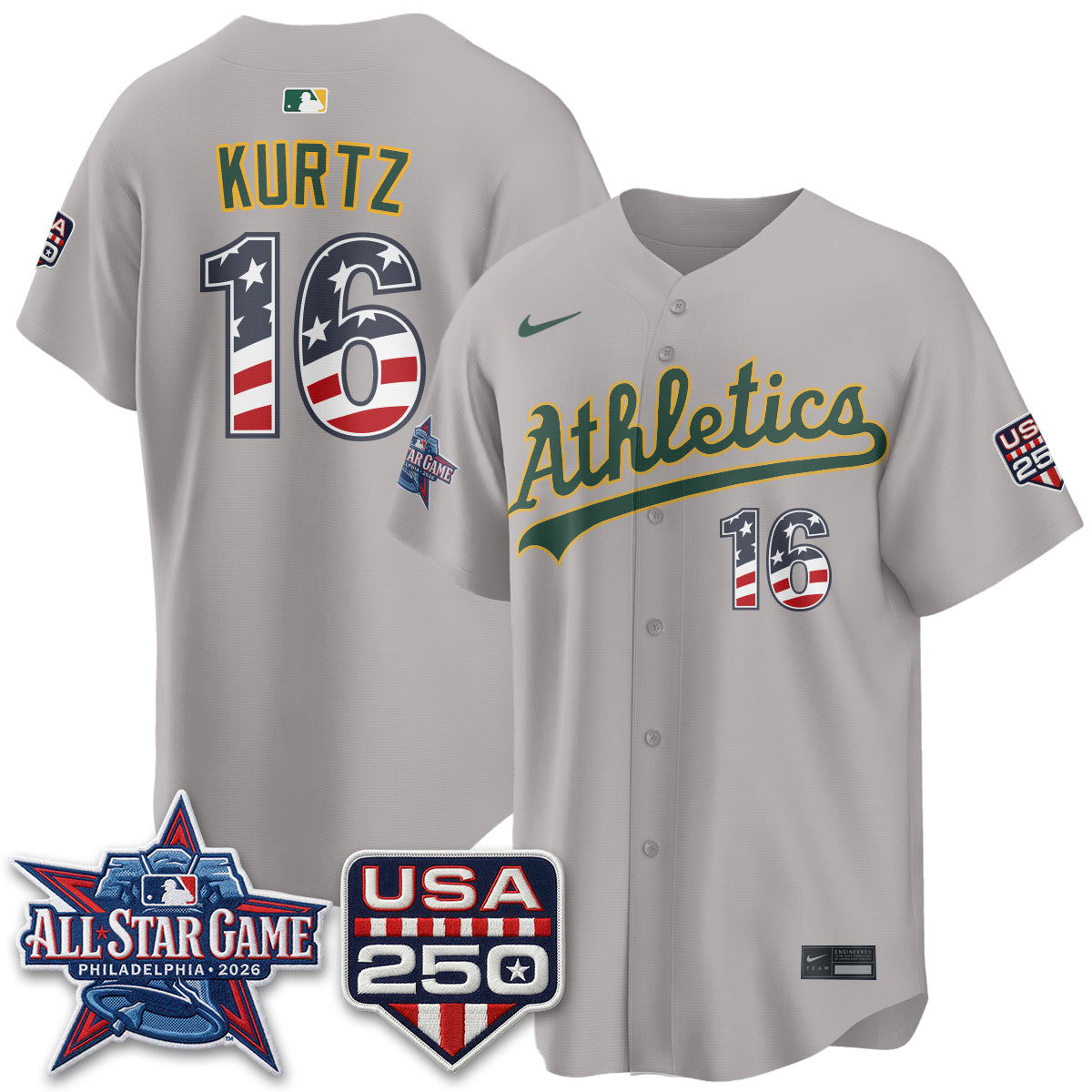 Oakland Athletics 2026 All Star Edition Vapor Jersey - Stitched