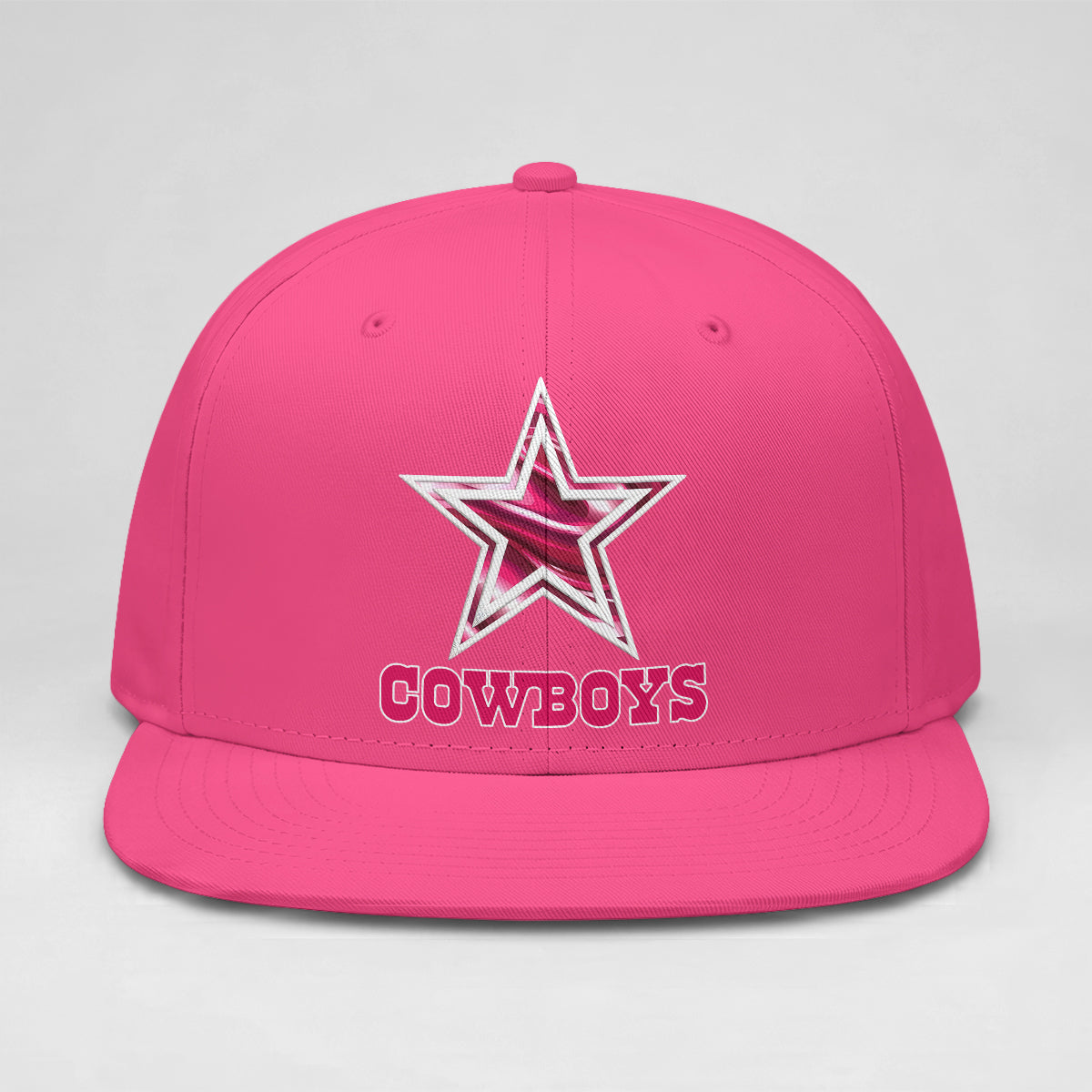 Dallas Cowboys Breast Cancer Awareness Edition Snapback Cap - Printed