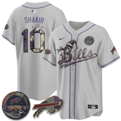 BUF 2026 Nightmare Edition Vapor Baseball Jersey - Stitched