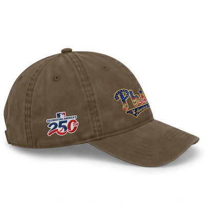 PHI 2026 Independence Day Wash Hat V2- Embroidered