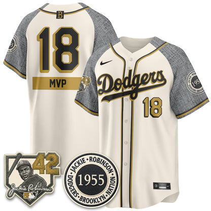 LAD 2026 New Era Jackie Robinson Vapor Limited Jersey -  All Stitched