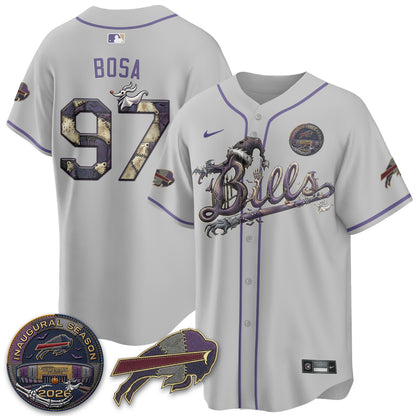 BUF 2026 Nightmare Edition Vapor Baseball Jersey - Stitched