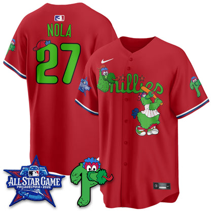 Philadelphia Phillies Phanatic Vapor Limited Jersey - Stitched