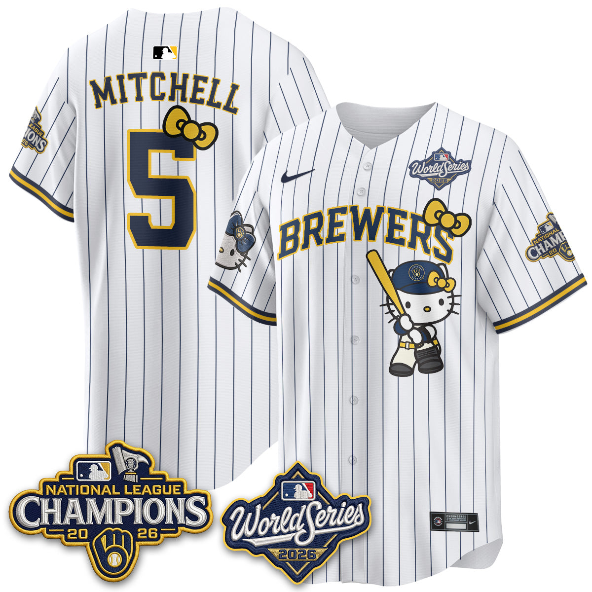MIL 2026 NL Champions x Meow KT Vapor Jersey - Stitched