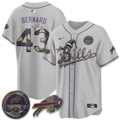 BUF 2026 Nightmare Edition Vapor Baseball Jersey - Stitched