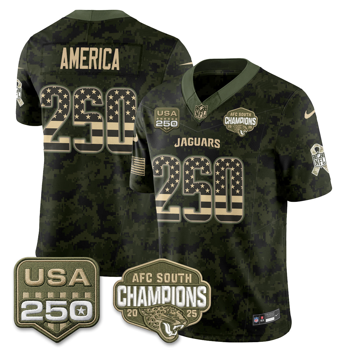 JAX 2026 Salute to Service Vapor Jersey - Stitched