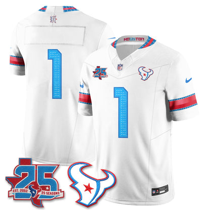 Houston Texans 2026 Rivalries Vapor Jersey - Stitched