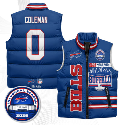 BUF "Mafia" Edition Puffer Vest - Printed