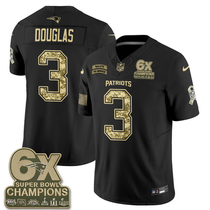 New England Patriots 2026 Salute to Service Vapor Jersey V2- Stitched