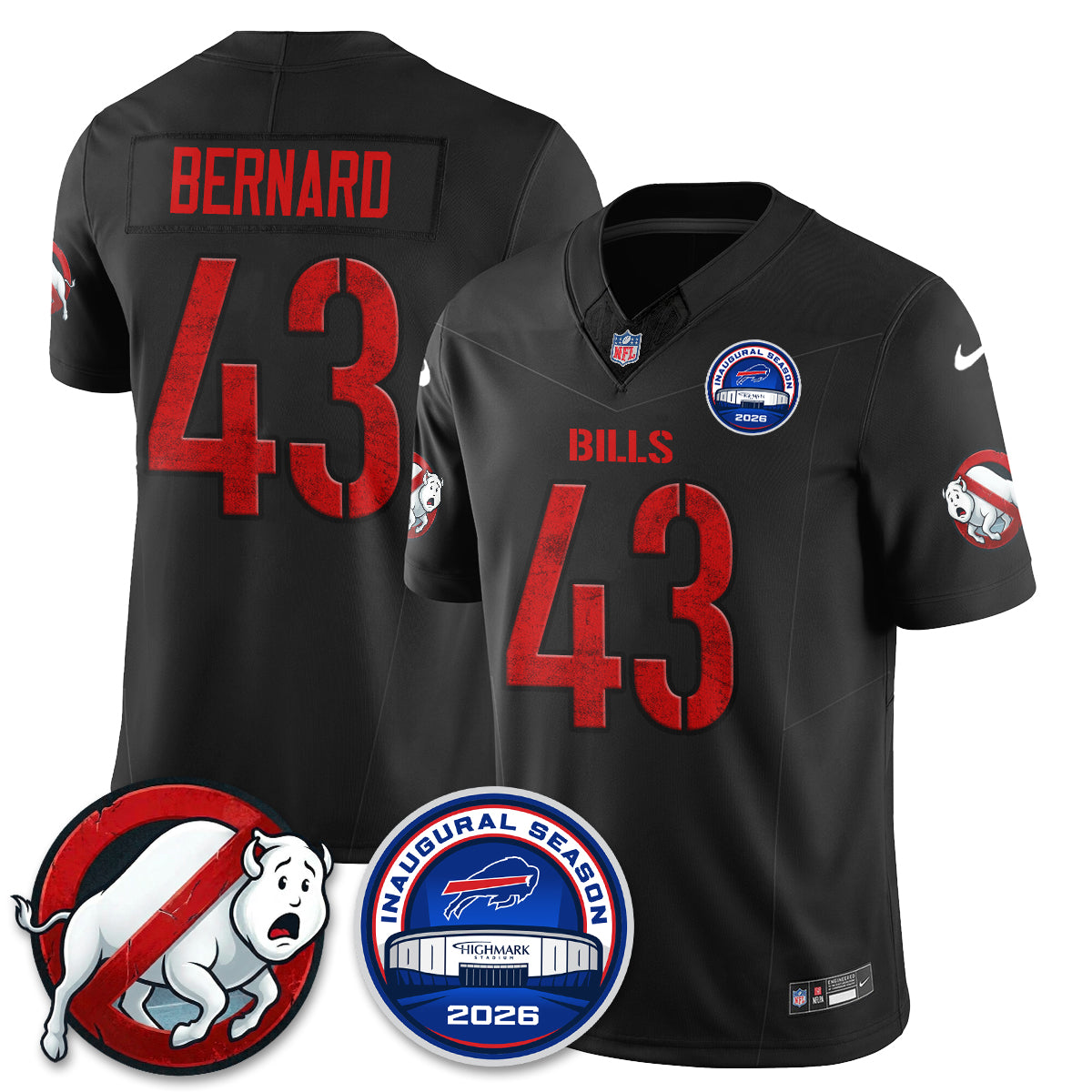 Buffalo Bills x Spirit Catchers Edition Vapor Jersey- Stitched