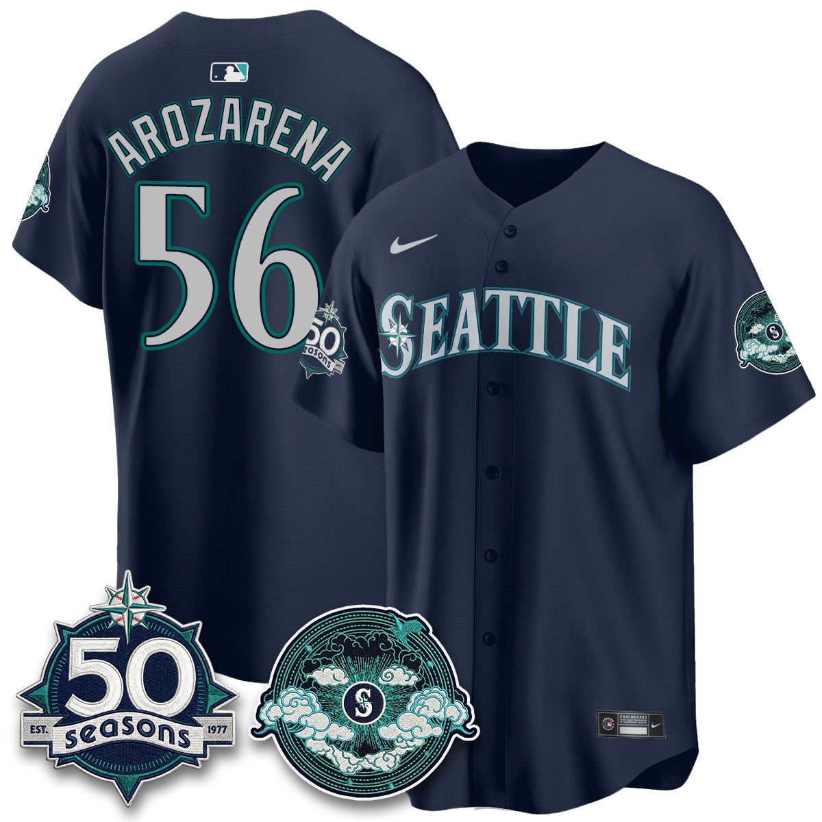SEA x FW Night Limited Jersey - All Stitched